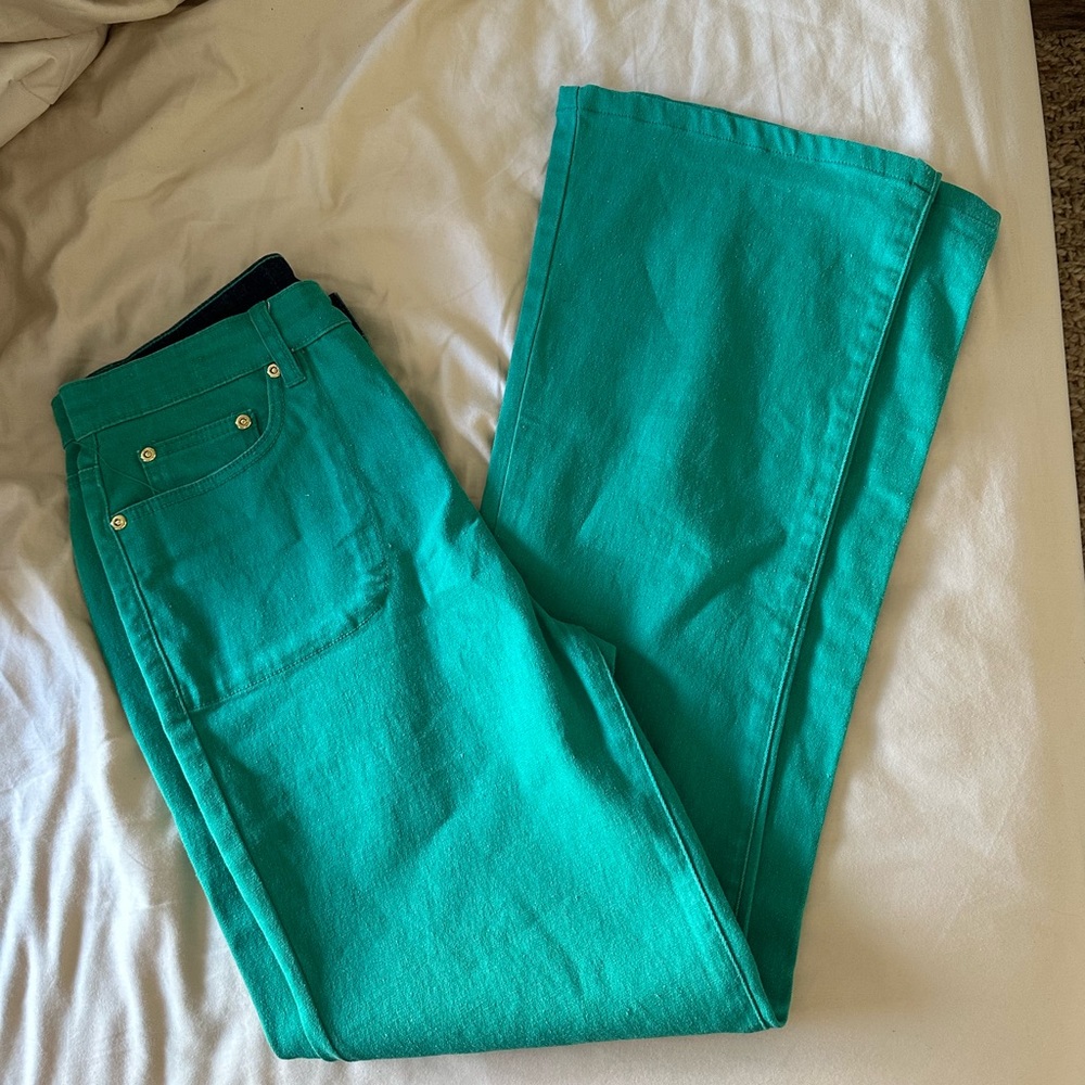 Vintage green jeans